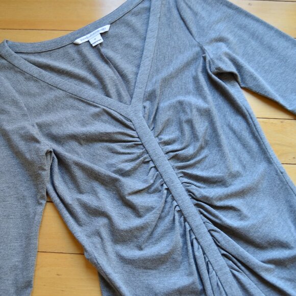 Diane Von Furstenberg Greece Gray Dress Size M - Picture 4 of 10